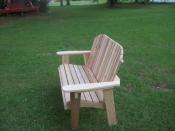Click to enlarge image  - Garden Bench/Loveseat - 
