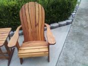 Click to enlarge image good looking western style chair - Santa fe - Western style adirondack
